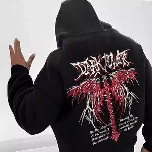 Nueva pegatina 3D impresa sudaderas con capucha para hombre Premium elegante transpirable cremallera sudaderas con capucha hombres personalizado algodón Casual pulóver - Product Image 4