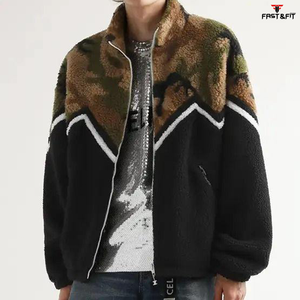 Wholesale Price New Design <b>Men</b> <b>Sherpa</b> Fleece Coated Camouflage Formal Spring <b>Jacket</b> Waterproof Windproof Breathable for Outdoor - Product Image 2