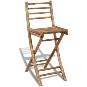 Muebles de jardín al aire libre silla plegable de bambú para bodas y eventos boda comedor jardín ratán sillas plegables de Bambú - Product Image 1