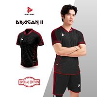 Nouveau design unisexe de haute qualité personnalisable Dragon II Football Jersey Sets 100% Polyester Heat-Transfer Printed Football Tracksuit