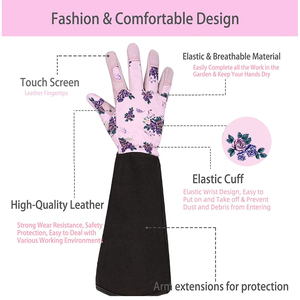 Suministro directo de fábrica Guantes de jardinería unisex de tela suave Guantes de jardinería de último diseño de alta calidad en guantes de precio al por mayor - Product Image 2
