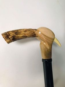 PRODUCTOS BASTÓN CON TALLA PERSONALIZADA Regalo o ayuda de movilidad para hombres y mujeres Caminar de madera hecho a mano - Product Image 4