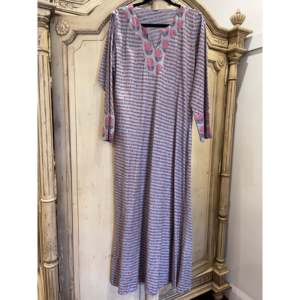 Summer Dress-100% Cotton Breathable Stone Floral Pattern Empire Waistline Halter Korean Sweet <b>Light</b> Free (XL) for Spring Autumn - Product Image 2
