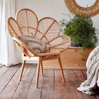 Prix bon marché-chaise en rotin de fabricant Direct du Vietnam-chaise en rotin de haute qualité/artisanat en bambou