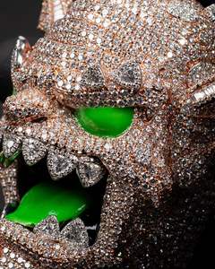 Lujo Hip Hop 925 plata esterlina VVS Moissanite diamante LGD colgante Unisex diseño de letra personalizado para hombres y hombres - Product Image 4