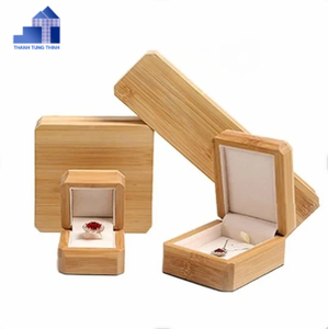 Boîte en bois à tiroir lisse et coulissant de qualité supérieure boîtes exclusives bijoux en bois de mode pour cadeau avec une touche personnelle fabriqués au Vietnam - Product Image 1