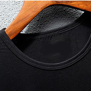 Personalizado Boxy Fit acampanado manga cuello redondo algodón hombres gota hombro hombres camisetas - Product Image 4