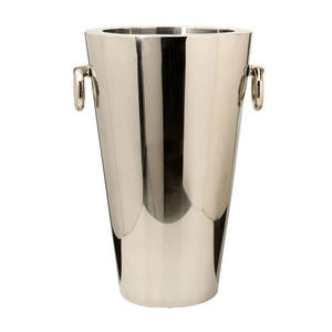 Vases à fleurs de salon personnalisés vaisselle décorative en acier inoxydable de style moderne décorations pour la maison fabricant fournisseur en gros - Product Image 3