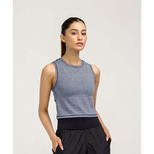 Mujeres B-Fit Ultimate Stretch Active Tops Muscle Top para ejercicio físico - Product Image 4