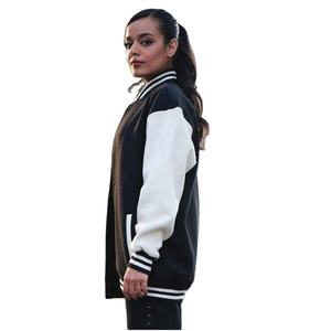 เสื้อแจ็คเก็ตวาร์ซิตี้สำหรับผู้ใหญ่และเยาวชน  หลากสีสัน  สำหรับผู้ชาย  ผ้าฟลีซ  ทันสมัยและมีสไตล์  เสื้อแจ็คเก็ตวาร์ซิตี้สำหรับผู้หญิง - Product Image 1