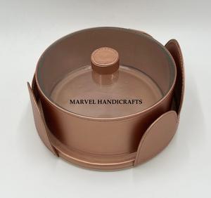 Ramadan 2026 Produits en cuir Artisanat en bois Plateaux de service Plats de service Artisanat pour la décoration de mariage Décoration d'événement Boîte cadeau - Product Image 2