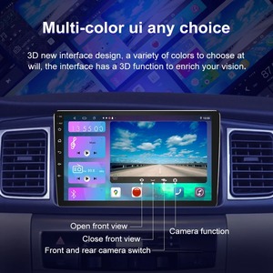 1 Din o 2 Din <span class=keywords><strong>7</strong></span> / <span class=keywords><strong>9</strong></span> / 10 pollici universale Android 12 lettore DVD per auto con Touch screen Radio Carplay GPS, per portatile - Product Image 4