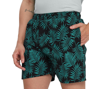 Pantalones Cortos Casuales para Hombre, Estampado Digital, Colores Brillantes, Mezcla de Poliéster/Algodón Suave, Cintura Elástica Alta, Transpirables y Ecológicos - Product Image 2