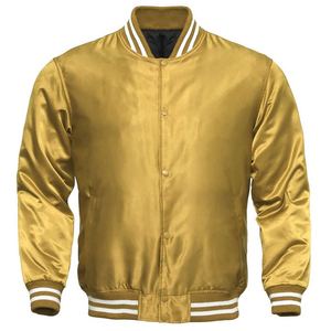 2025 Vintage diseño personalizado hombres a prueba de viento Casual Bomber chaqueta 100% poliéster lona sublimación impresión Stand Collar patrón - Product Image 2