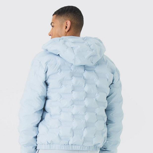 Vestes matelassées pour hommes, légères, douces, isolées, chaudes, manteau d'hiver décontracté, streetwear, ski, neige, mode - Product Image 2