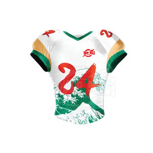 ชุดเครื่องแบบทีมฟุตบอลอเมริกันไซส์ใหญ่พิเศษชุดสวมใส่ง่ายระบายอากาศได้ดีมีดีไซน์ - Product Image 5