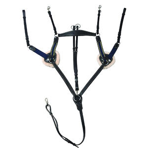 Plastron de polo en cuir réglable et durable, équipement équestre, support d'équitation solide, contrôle équilibré, équipement d'entraînement confortable - Product Image 2