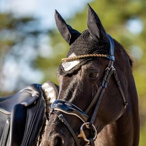 Derniers ensembles de tapis de selle en polycoton durables et personnalisables pour l'équitation, le dressage et la conduite équestre - Product Image 4