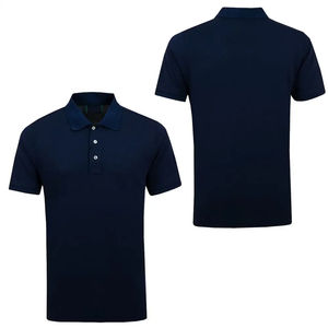 2024 Usine Logo Personnalisé pour Chemise Hommes Haute Qualité À Manches Courtes Lâche Tricoté 100% Coton À Séchage Rapide Personnalisable - Product Image 4