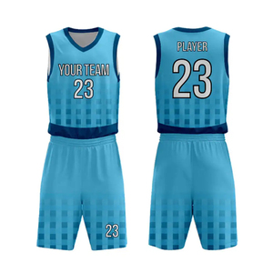 Uniformes de basket-ball personnalisés sublimés ensemble complet tissu respirant léger durable coutures confortables pour les compétitions - Product Image 3