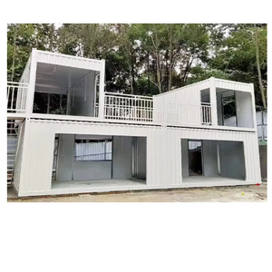 บ้านตู้คอนเทนเนอร์สำเร็จรูปขนาดเล็กแบบปรับแต่งได้ตามต้องการบ้านสำนักงานบ้านห้างสรรพสินค้าบ้านสำนักงานทันสมัย - Product Image 1