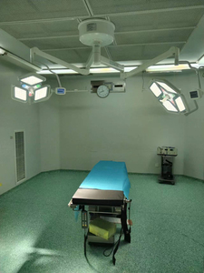 Lámpara Quirúrgica LED Profesional de Doble Cabezal sin Sombra, Tipo Pétalo, Eléctrica, 160000 Lux, Temperatura de Color Ajustable, Alto CRI 96, para Operaciones - Product Image 6