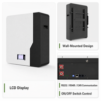 Pack de batteries solaires Nevo LiFePO4 51,2V 100Ah/200Ah 6000 cycles IP21 pour le stockage d'énergie solaire