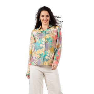 Camisas de Manga Larga Estampadas de Moda para Mujer con Diseños Elegantes, Perfectas para Uso Casual y Formal, Disponibles al por Mayor desde India - Product Image 1