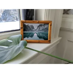 Cái nhìn cổ điển Gỗ gia đình Khung Ảnh hàng đầu phong cách hiển thị Tường Gỗ Hình ảnh khung ảnh giá tốt tùy chỉnh bán - Product Image 2