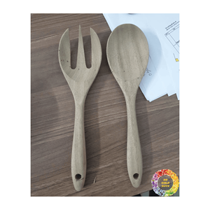 Hot Sale Durable Non Stick Kitchen Acacia Wood Cooking Tools Spoon Spatula Teak Wood Utensils <b>Set</b> From Vietnam - Product Image 6