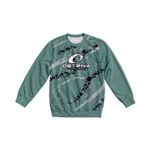 Sudadera de Cuello Redondo para Hombre, Estilo Francés, Tejido Grueso, Corte Regular, Personalizada con Servicio OEM al por Mayor, Invierno 2026, Estampada, 100% Algodón - Product Image 1