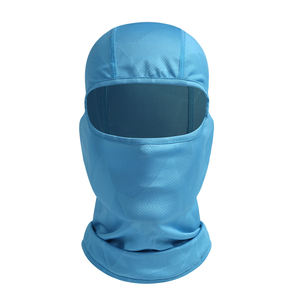 Masque de ski de cyclisme en plein air personnalisé respirant monotrou brodé conception de logo protecteur et vente en gros cagoule - Product Image 1