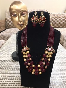 Collar de Piedras Preciosas Naturales con Rubí, Rubí Azul, Esmeralda y Ónix - Certificado IGI, 20 Quilates, Regalo para Mujer para Ocasiones Especiales - Product Image 4