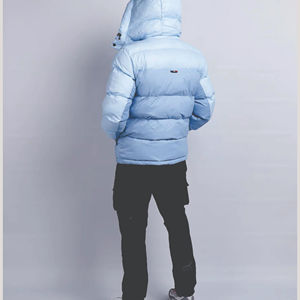 Chaqueta acolchada gruesa y cálida de invierno de gran tamaño de alta calidad para hombre, ropa de burbujas con logotipo personalizado, chaqueta acolchada para hombre - Product Image 6