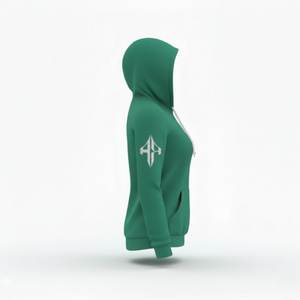 Sudadera con Capucha Personalizada de Primera Calidad para Mujer, 100% Algodón, Felpa, 300g, Secado Rápido, Transpirable, Informal de Invierno, OEM - Product Image 4