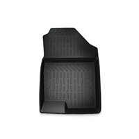 Tapis de sol de voiture élégant en TPE 5D 3D noir monobloc compatible SEAT IBIZA 2009-2017 pour modèle RIO Turquie