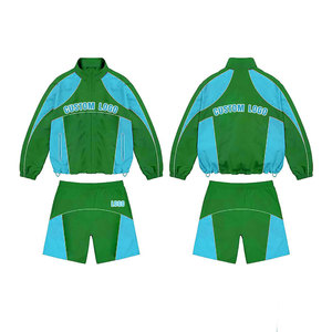 ชุดเสื้อกันลมตัวสั้นสำหรับผู้ชายชุดเสื้อแจ็คเก็ตชุดกีฬาฤดูร้อนดีไซน์หรูหรา2025 - Product Image 6