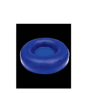 Blue Rod Support Head Ring T001 con mesa OT manual Almohadilla de gel cerrada de plástico para soporte de cabeza Gel de silicona azul - Product Image 1