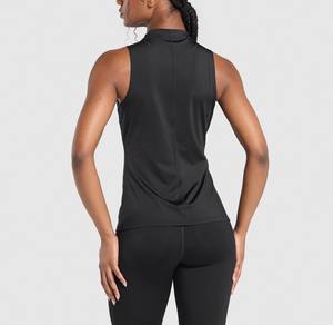 เสื้อกล้ามไร้รอยต่อสำหรับผู้หญิงเสื้อกล้ามออกกำลังกายแขนกุดระบายอากาศได้ใส่สบายสไตล์ใหม่ - Product Image 3