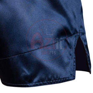 Customized Factory Made <b>Cheap</b> High Street Elastic Waist Solid Muay Thai Boxing <b>Shorts</b> High Quality - Product Image 6