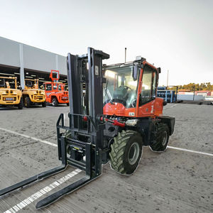 Montacargas Diésel MaoXiang Nuevo de 3.5 Toneladas 4x4 para Terreno Accidentado con Neumáticos Sólidos, Mástil de Dos Etapas, Precio de Fábrica - Product Image 6