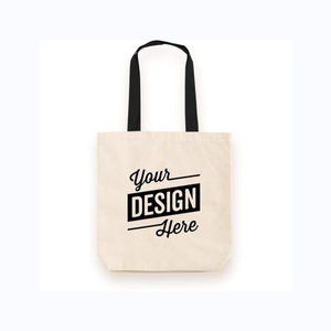 Wholesale Custom Print Logo Cheap Reusable Shopping Bags Plain White Blank Cotton <b>Canvas</b> Tote Bag Large Amount of Stock - Product Image 5