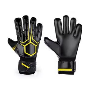 Guantes de Portero de Fútbol Profesional, Modernos, Transpirables, de Cuero, de Alta Calidad, Duraderos, con Protección para los Dedos, Todas las Tallas - Product Image 1