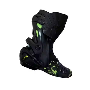 Waterproof Breathable Leather Sports Motorcycle <b>Shoes</b> Riding Racing Motorbike Motocross Boot High Demanding <b>shoe</b> - Product Image 4