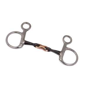 New Arrival Stainless Steel Double Jointed Eggbutt Snaffle <b>Horse</b> Bit with Copper Link made by TARIQ MFG CO - Product Image 6