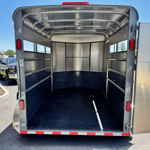 Remolque de Ganado de Calidad, Transportador de Cerdos, Caja para Cerdos, Tamaño y Color Personalizados, Remolque para Transporte de Ganado, Caballos y Cerdos en Venta - Product Image 1