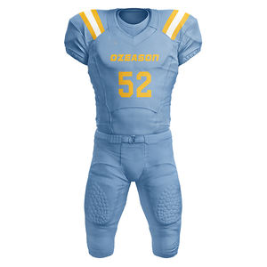 Camiseta de fútbol americano con sublimación personalizada de alta calidad, ropa de uniforme de fútbol americano personalizada más nueva para adultos - Product Image 4