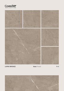 600x600 mộc mạc chống trượt sứ gạch mờ kết thúc chống mài mòn cho nội thất sàn phòng tắm Gỗ hiệu ứng đá cẩm thạch - Product Image 5