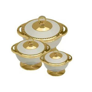 Cacerolas Ovaladas de Metal Brillante y Pulido, Vajilla de Lujo, Accesorio de Cocina, Gran Venta - Product Image 3