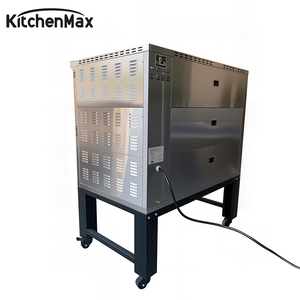 Four à pizza électrique industriel haut de gamme KitchenMax équipement de boulangerie 380V 19.8kW - Product Image 3